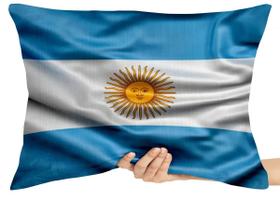 Almofada Gigante retângular ou Quadrada bandeira argentina Almofada Gigante retângular ou Quadrada bandeira argentina