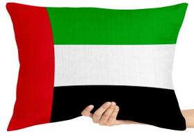 Almofada Gigante retângular ou Quadrada bandeira emirados arabes unidos Almofada Gigante retângular ou Quadrada bandeira emirados arabes unidos