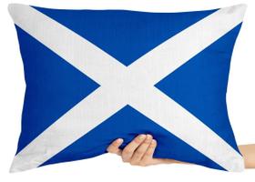 Almofada Gigante retângular ou Quadrada bandeira escocia reino unido
