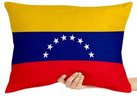 Almofada Gigante retângular ou Quadrada bandeira venezuela