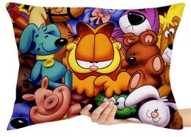 Almofada Gigante retângular ou Quadrada garfield gato cachorro felino Almofada Gigante retângular ou Quadrada garfield gato cachorro felino