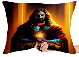 Almofada Gigante retângular ou Quadrada jesus luz Almofada Gigante retângular ou Quadrada jesus luz