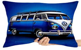 Almofada Gigante retângular ou Quadrada kombi azul e branca Almofada Gigante retângular ou Quadrada kombi azul e branca