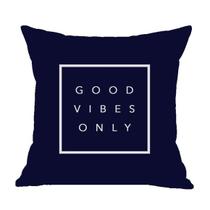 Almofada Good Vibes Azul Almofada Good Vibes Azul