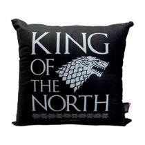 Almofada GOT Stark King Of The North Aveludada 40x40CM Oficial Game Of Thrones