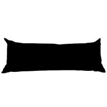 Almofada Grande 35X95 Para Dormir de Lado Encosto de Corpo Travesseiro Tumblr Preto - MELVINN HOME STORE