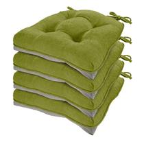 Almofada HARBOREST para Cadeiras em Chenille Cortejado 43 43 cm Almofada HARBOREST para Cadeiras em Chenille Cortejado 43 43 cm