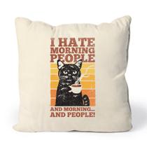 Almofada Hate Morning People Studio Geek