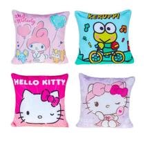 Almofada Hello kitty 45cm X 45cm bene casa sortido
