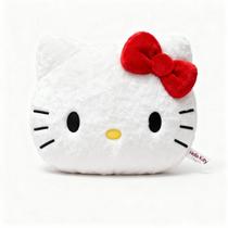 Almofada Hello Kitty Fofa Cabeça Grande, Macia e Charmosa para Sofá ou Cama!