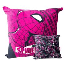 Almofada Homem Aranha Vingadores Marvel Geek Decorativa Nerd