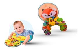 Almofada Ideal P/ Tummy Time C/ Acessórios - Zoop Toys