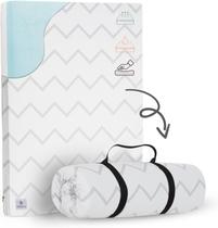 Almofada Impermeável para Berço Pack and Play - Espuma Viscoelástica 38x26cm Almofada Impermeável para Berço Pack and Play - Espuma Viscoelástica 38x26cm