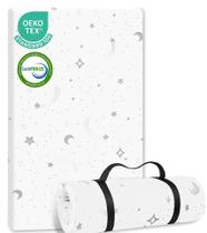 Almofada Impermeável para Colchão Pack n Play Embra Love - 38x26x4cm