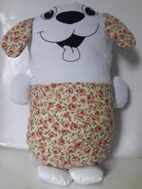 Almofada Infantil Divertida Petcão Flores Rosa - Kisoninho Baby - Rosa e Mari Arts