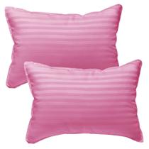 Almofada infantil Fluff 2x rosa 35x50 cm Cotton Shell Down Alternative