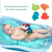 Almofada infantil para banheira e Bichinhos para banho Buba - Aquáticos
