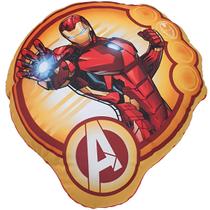 Almofada Infantil Transfer Avengers Iron Man 39 cm x 40 cm Com 1 peça Lepper