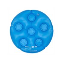 Almofada Inflável Caixa de Ovo Redonda Sem Orifício Aquasonus Antiescaras Ortopédica