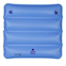 Almofada Inflável Conforto Duo (Ar ou Água) Azul - Natural Home Care