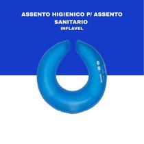 Almofada inflavel higienica para assento sanitario Almofada inflavel higienica para assento sanitario