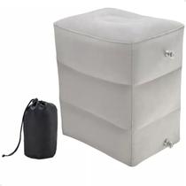 Almofada Inflável Lorben Viagem Avião Carro Apoio para Pés GT6200 Almofada Inflável Lorben Viagem Avião Carro Apoio para Pés GT6200