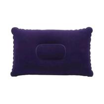 Almofada Inflável Portátil Para Viagem, Camping E Atividades Ao Ar Livre, Confortável, Em PVC Almofada Inflável Portátil Para Viagem, Camping E Atividades Ao Ar Livre, Confortável, Em PVC