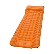 Almofada Inflável Ultraleve para Camping com Travesseiro - Tapete de Viagem Dobrável Almofada Inflável Ultraleve para Camping com Travesseiro - Tapete de Viagem Dobrável