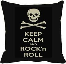 Almofada Keep Calm Rock in Roll