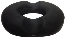 Almofada Kieba para tratamento de hemorróidas Donut, cóccix, 45 cm, preta Almofada Kieba para tratamento de hemorróidas Donut, cóccix, 45 cm, preta