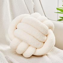 Almofada Knot Ball Uvvyui Knot Ball Soft Home Decor Boucle 22 cm