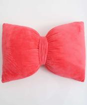 Almofada Laço Decorativa Plush Marisa Rosa-04054 Almofada Laço Decorativa Plush Marisa Rosa-04054