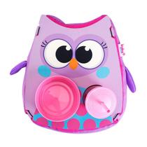 Almofada lanchinho shape c/copo e tigela bubu e as corujinhas uatt