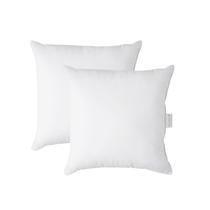 Almofada LANE LINEN 16x16 cm pacote com 2 almofadas brancas Almofada LANE LINEN 16x16 cm pacote com 2 almofadas brancas