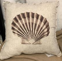 Almofada Linho Concha - Decortextil Almofada Linho Concha - Decortextil