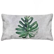 Almofada Linho Rústico Costela Adão Ou Flor Estrelícia 30x50 Almofada Linho Rústico Costela Adão Ou Flor Estrelícia 30x50