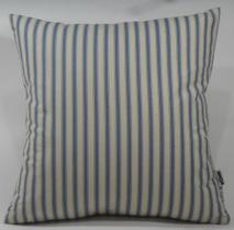 Almofada Listrada Azul 0,45 x 0,45 - Encostei