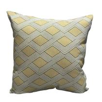 Almofada Losango Amarelo 45x45x- Dominic Decor