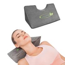 Almofada Lumia Wellness Cervical Traction Wedge travesseiro de apoio para pescoço, alívio de dores de ATM e pescoço, relaxante para maca de pescoço