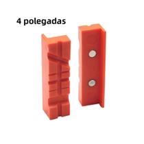 Almofada Magnética De Borracha Macia Para Mandíbulas De Morsa De Metal E Ferramentas De Bancada Almofada Magnética De Borracha Macia Para Mandíbulas De Morsa De Metal E Ferramentas De Bancada