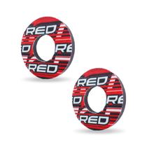 Almofada Manopla Grip Donut Red Dragon Motocross Trilha Enduro Almofada Manopla Grip Donut Red Dragon Motocross Trilha Enduro