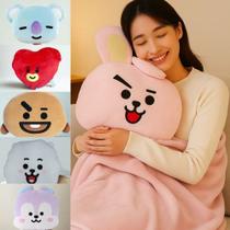 Almofada Manta Cobertor Inverno Infantil Bichinho Pelúcia