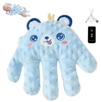 Almofada Mao Maozinha Nana Nenem Bebe Criança Tapinha Naninha Sono Cochilo Soneca USB Recarregavel Controle Seguro
