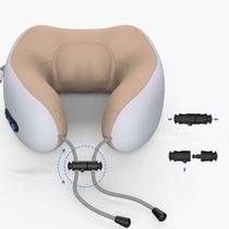 Almofada Massageador Pescoço Massagem Bateria USB Relaxante Anti Estresse - Mundo LGBT
