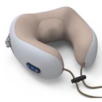 Almofada Massageador Pescoço Massagem Bateria USB Relaxante Infra Vermelho Anti Estresse