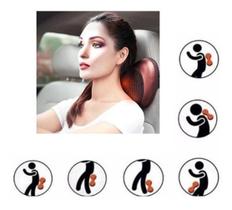 Almofada Massageadora De Pescoço E Lombar Shiatsu Veicular Almofada Massageadora De Pescoço E Lombar Shiatsu Veicular