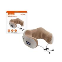 Almofada Massageadora De Pescoço Elétrico Travesseiro Forma U Cervical Portátil - LELONG
