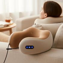 Almofada Massageadora de Pescoço Recarregável Sem fio Almofada Massageadora de Pescoço Recarregável Sem fio