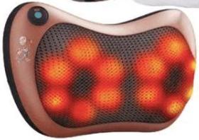 Almofada Massageadora Movimento Shiatsu Cromoterapia Encosto Almofada Massageadora Movimento Shiatsu Cromoterapia Encosto