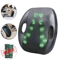 Almofada Massageadora Shiatsu 3d Cromoterapia + Pomada Fisiofort Almofada Massageadora Shiatsu 3d Cromoterapia + Pomada Fisiofort